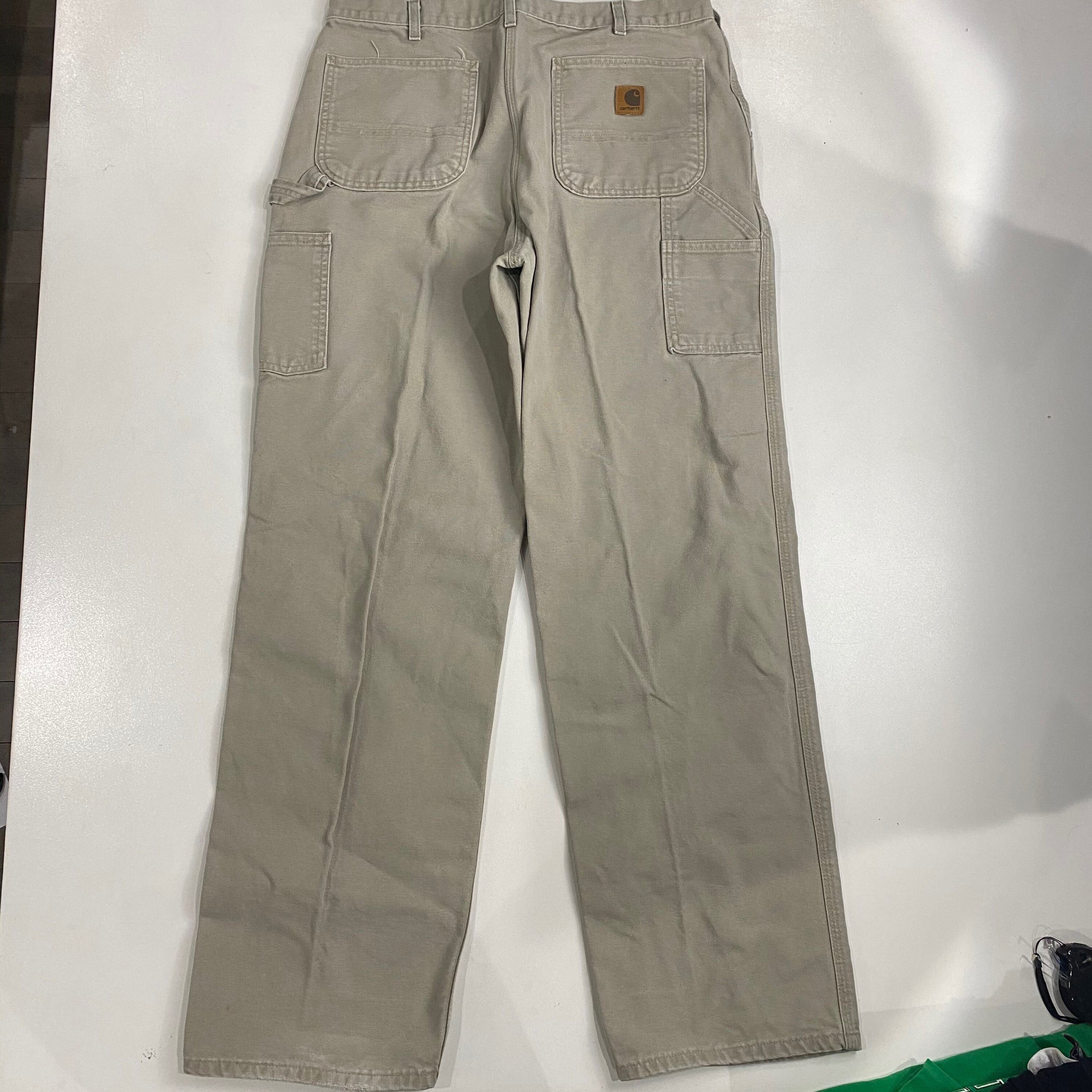 Carhartt Light Brown Desert Tan Dungaree Fit Work Pants Size | Etsy