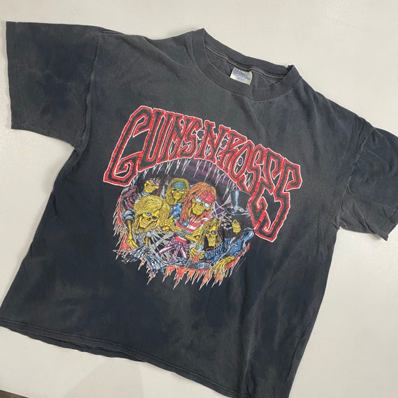 90s GUNS N' ROSES バンド Tシャツ 1992年製 Vintage 1992 Guns N Roses Dead t-shirt