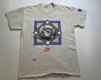 ヴィンテージ 1990 年代 フロリダ マーリンズ MLB ベースボール ブルー