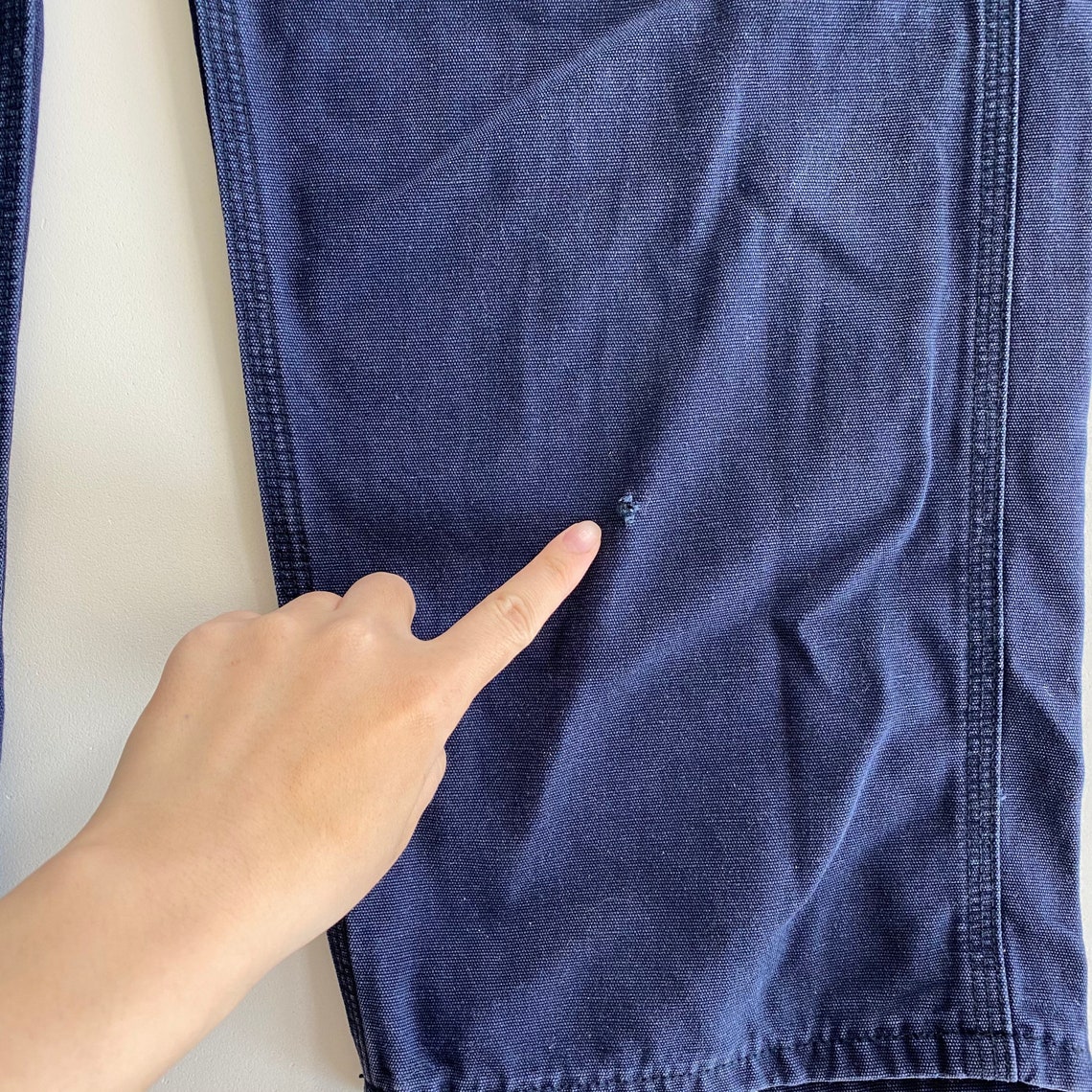 carhartt navy blue work pants