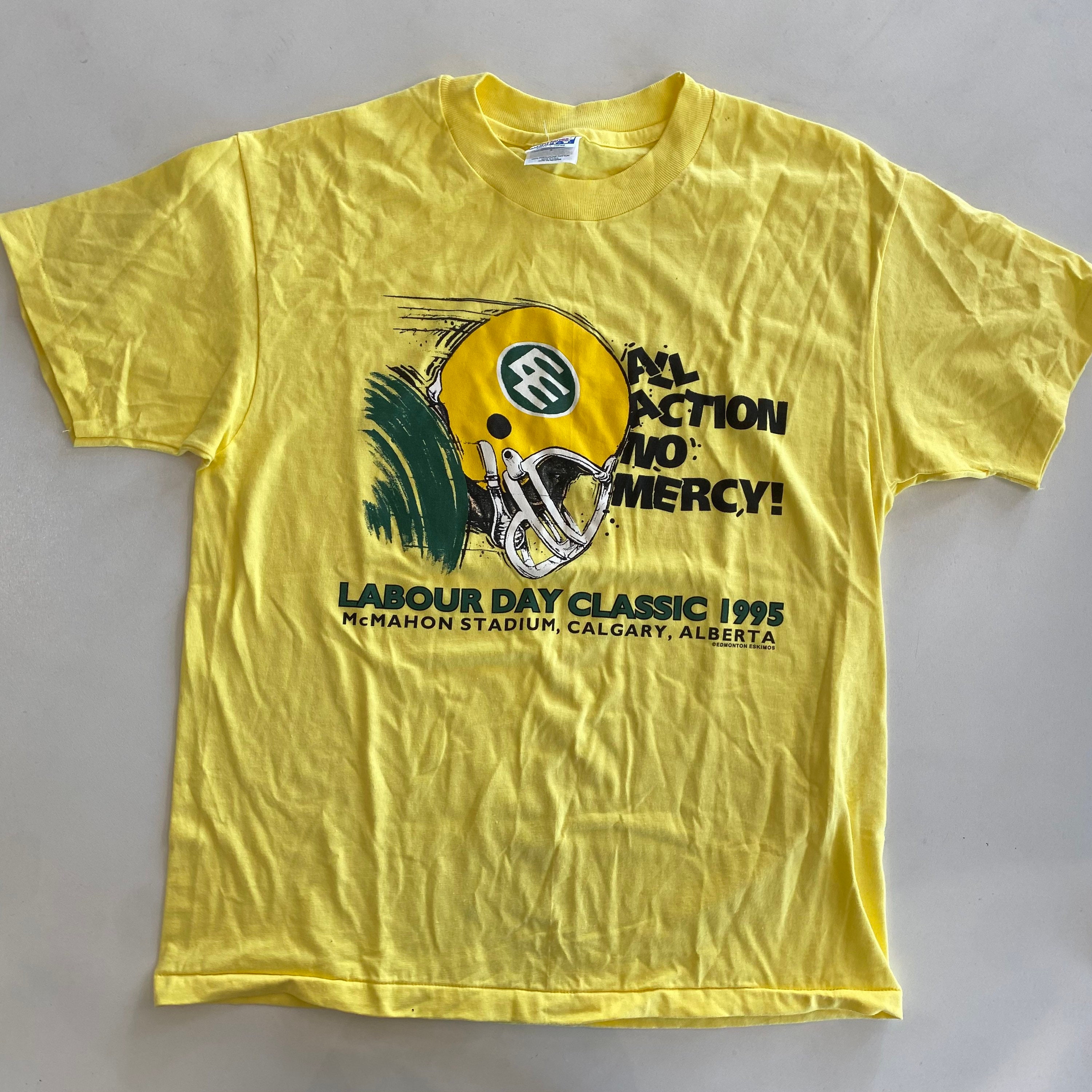 1995 Edmonton Eskimos Tshirt Mens Large | Etsy