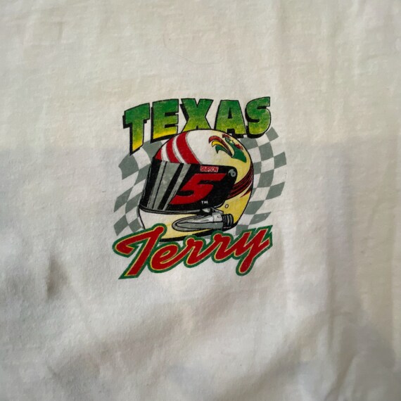 90s Terry Labonte Texas Terry T-Shirt Sz L (A009) - image 3