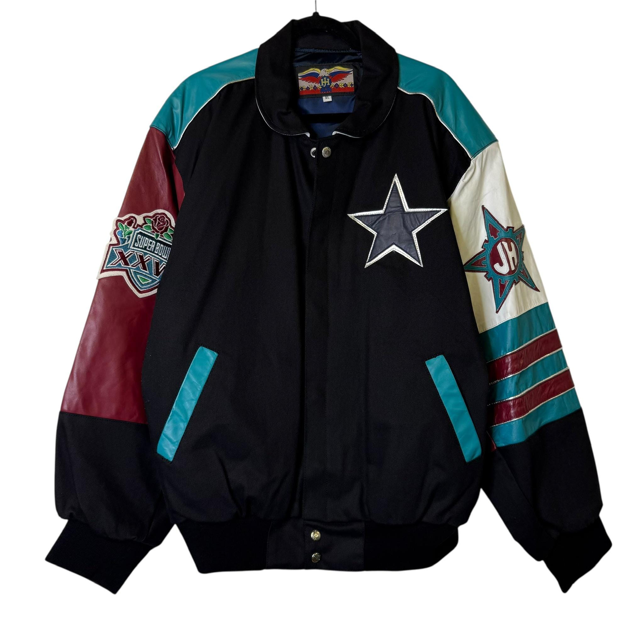 90's Jeff Hamilton Dallas Cowboys Super Bowl Championship Jacket