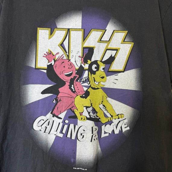 1994 KISS Calling Dr Love T-shirt Sz L (B1723) - Etsy