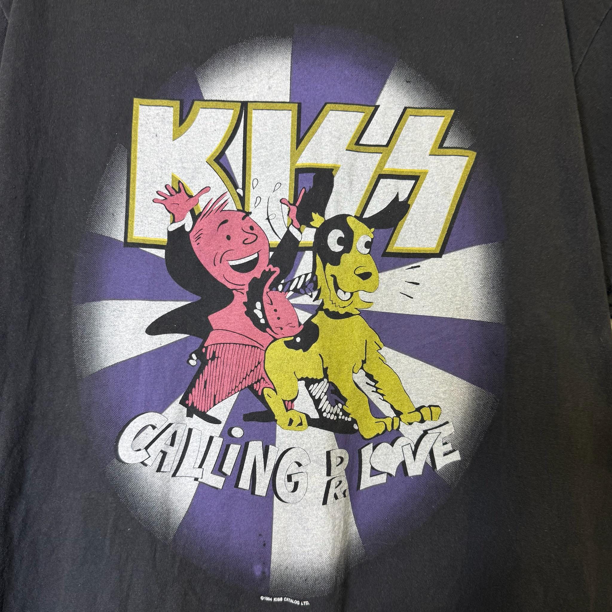 1994 KISS Calling Dr Love T-shirt Sz L (B1723) - Etsy