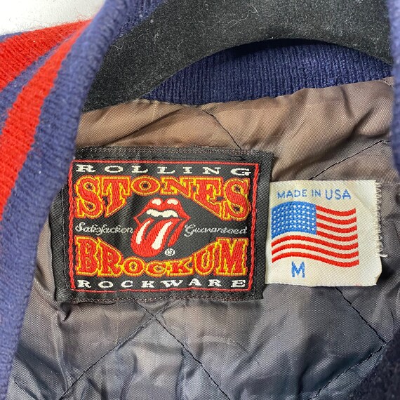 1994 Rolling Stones Tour Jacket by Brockum Medium - Etsy