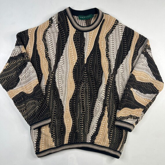 90s Coogi Inspired Sweater Sz L 3429 - Etsy