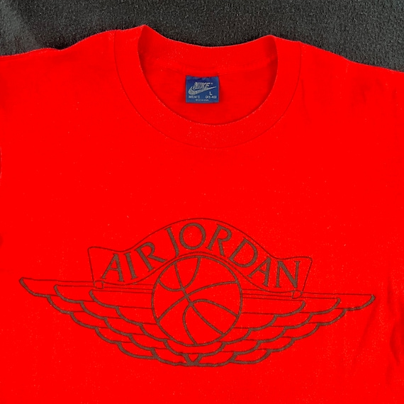 1985 Jordan Wings Nike T-shirt Size Large - Etsy