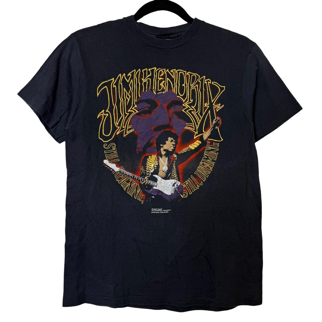 Reigning Still 1982 Jimi Hendrix Still Reigning, Still Dreaming T-shirt Sz M (B385) - Etsy