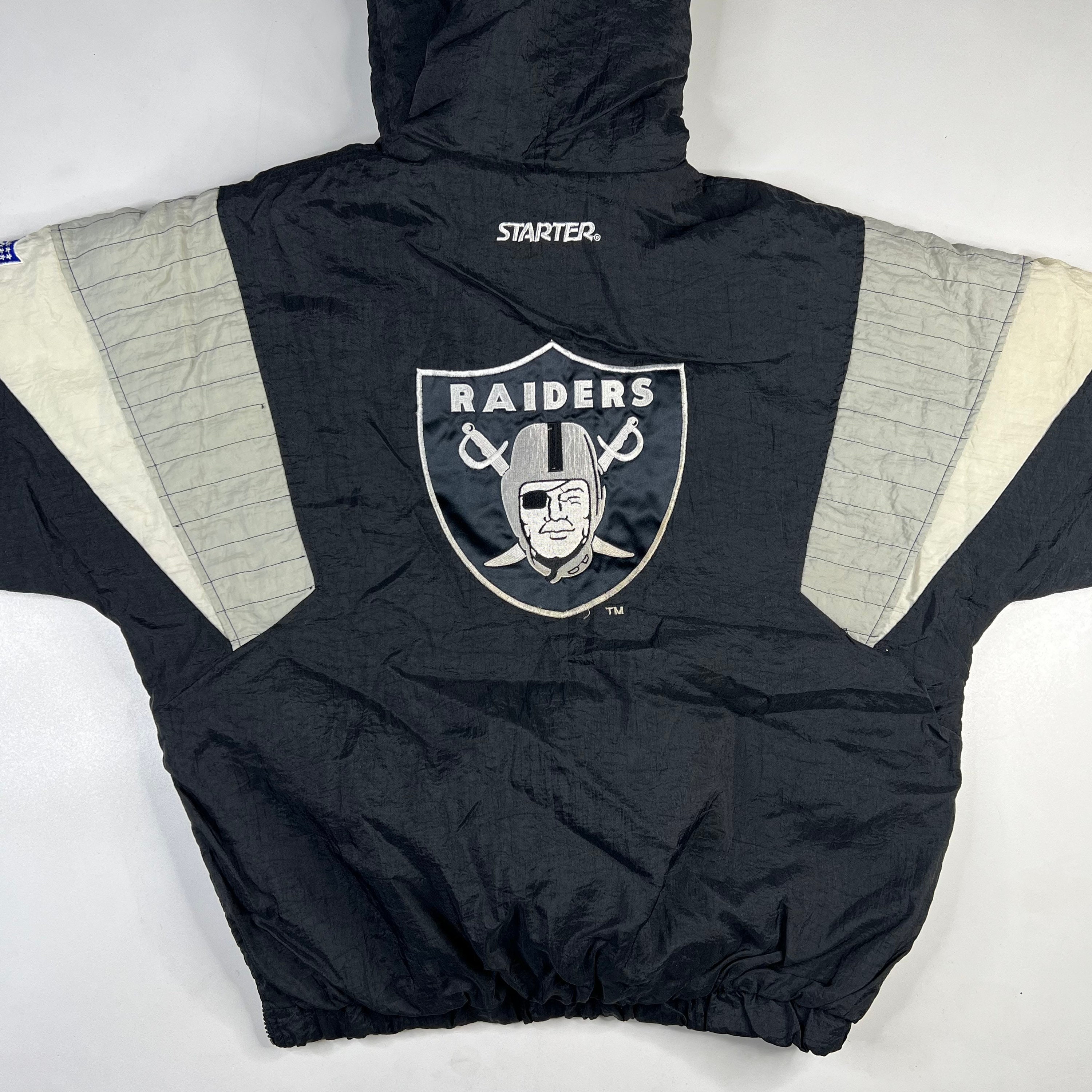 starter pullover jacket raiders
