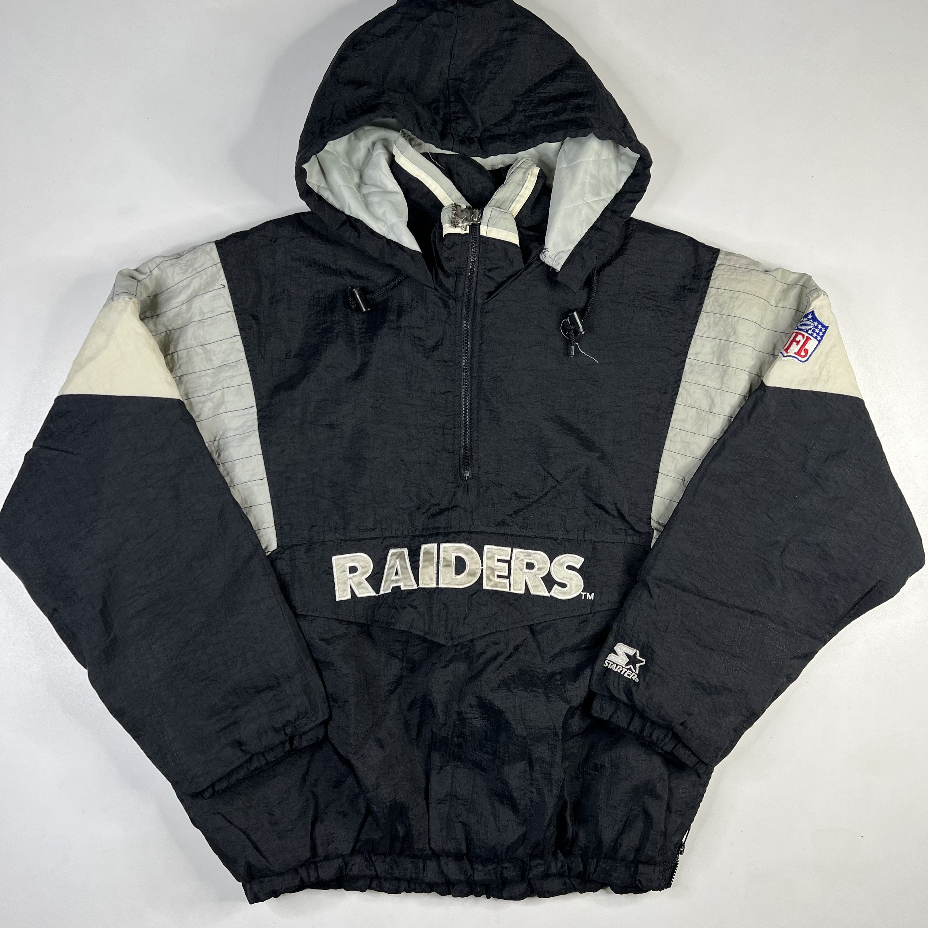 90's Raiders NFL Starter Jacket - Etsy Israel