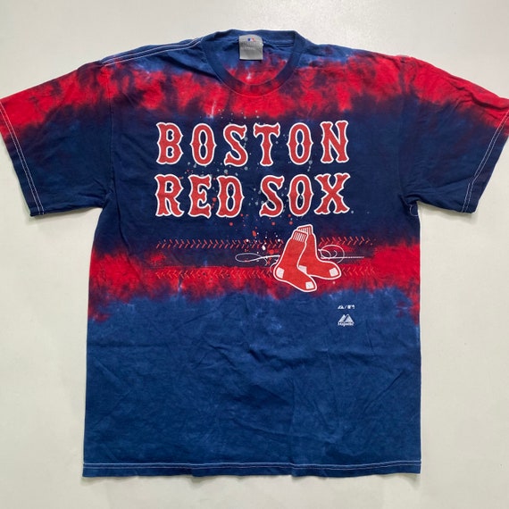 Boston Red Sox Tie Dye Majestic T-shirt 
