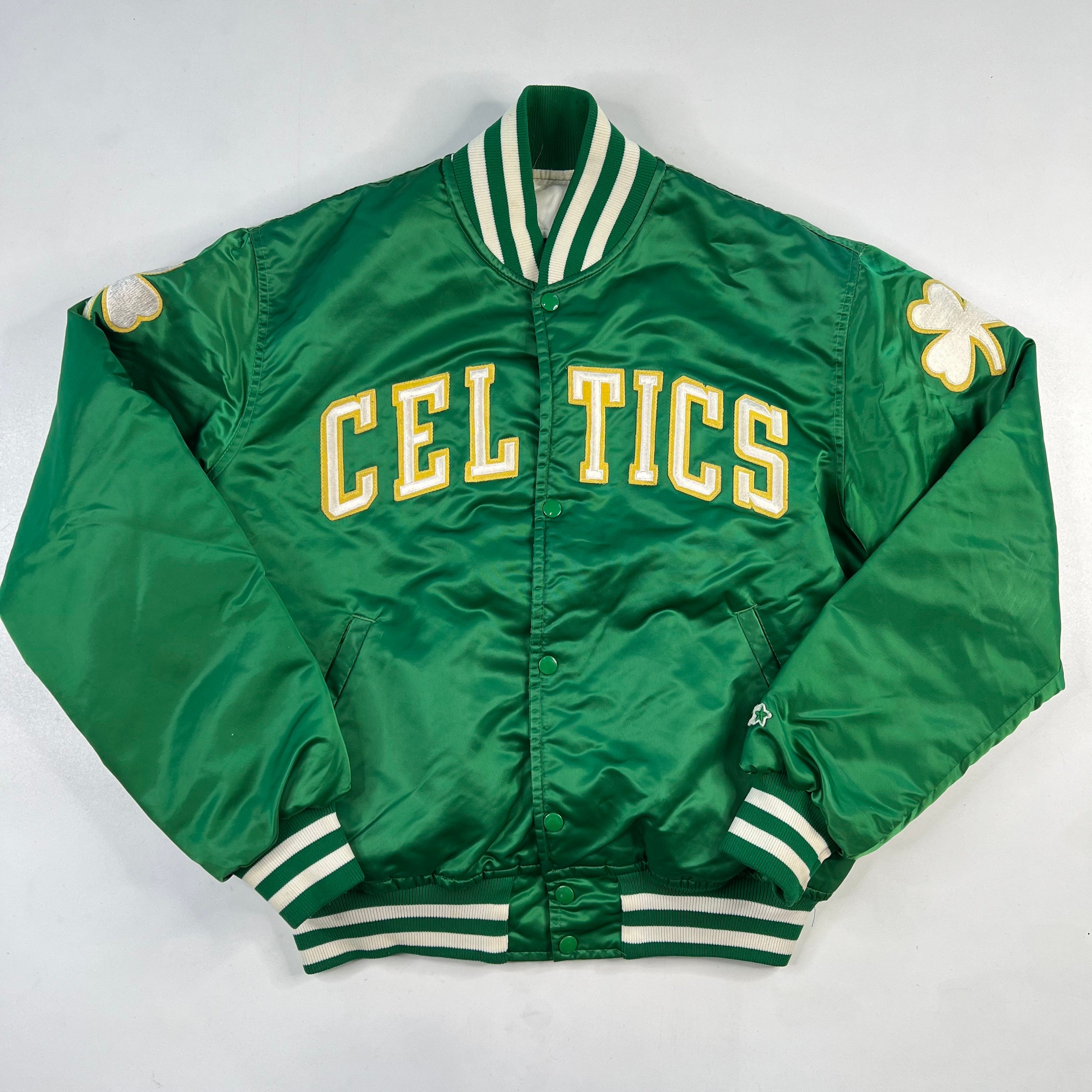 vintage celtics bomber jacket