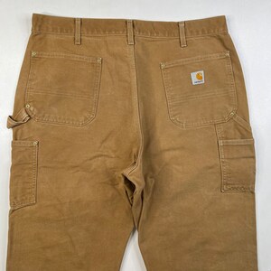 Carhartt Double Knee Pants Black 36x32 Etsy UK
