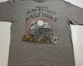 90s Miami Dolphins T-shirt Sz XL (A3883)