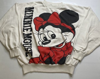 90's Disney Minnie Mouse Crewneck Sz XL (A4431)
