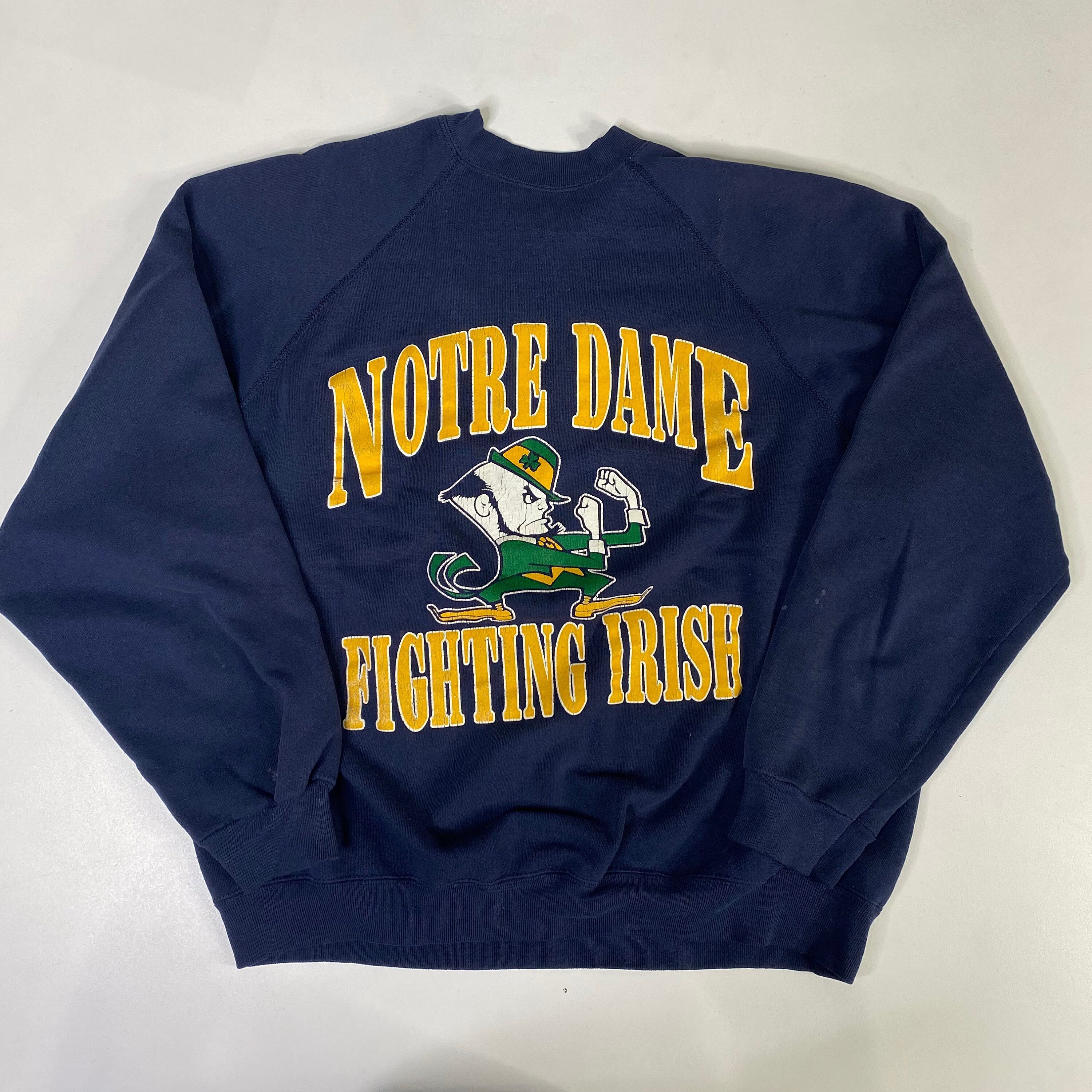 90's University of Notre Dame Fighting Irish Crewneck | Etsy