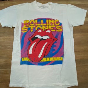1989 Rolling Stones T-Shirt L (A1661)