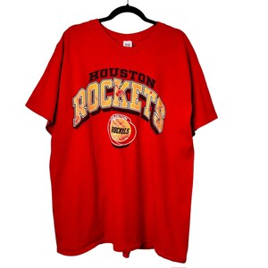 90&#39;s Houston Rockets T-shirt Sz XL (A8176)