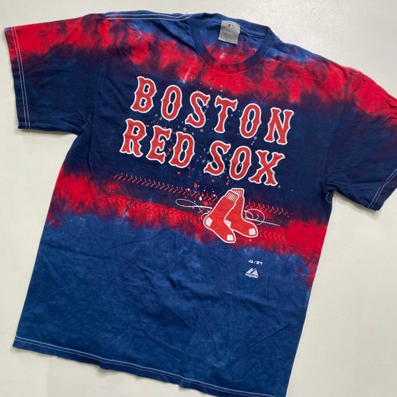 Boston Red Sox Tie Dye Majestic T-shirt 