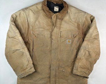 90s Carhartt Arctic Lined Jacket Sz XL (A371) - Etsy