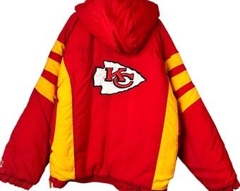90s Kansas City Chiefs Starter Jacket Sz 2XL