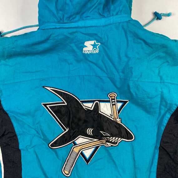 sharks starter jacket