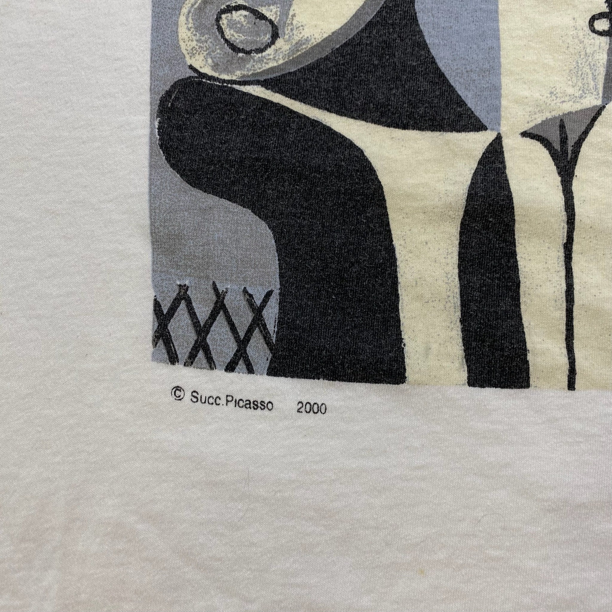 2000 Pablo Picasso T-shirt Sz L (A3082) - Etsy