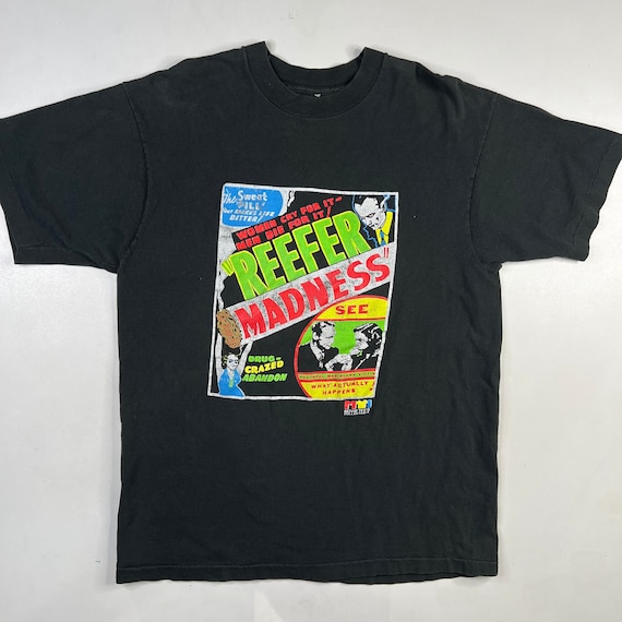 80s Reefer Madness Movie Promo T-shirt Size XL - Etsy