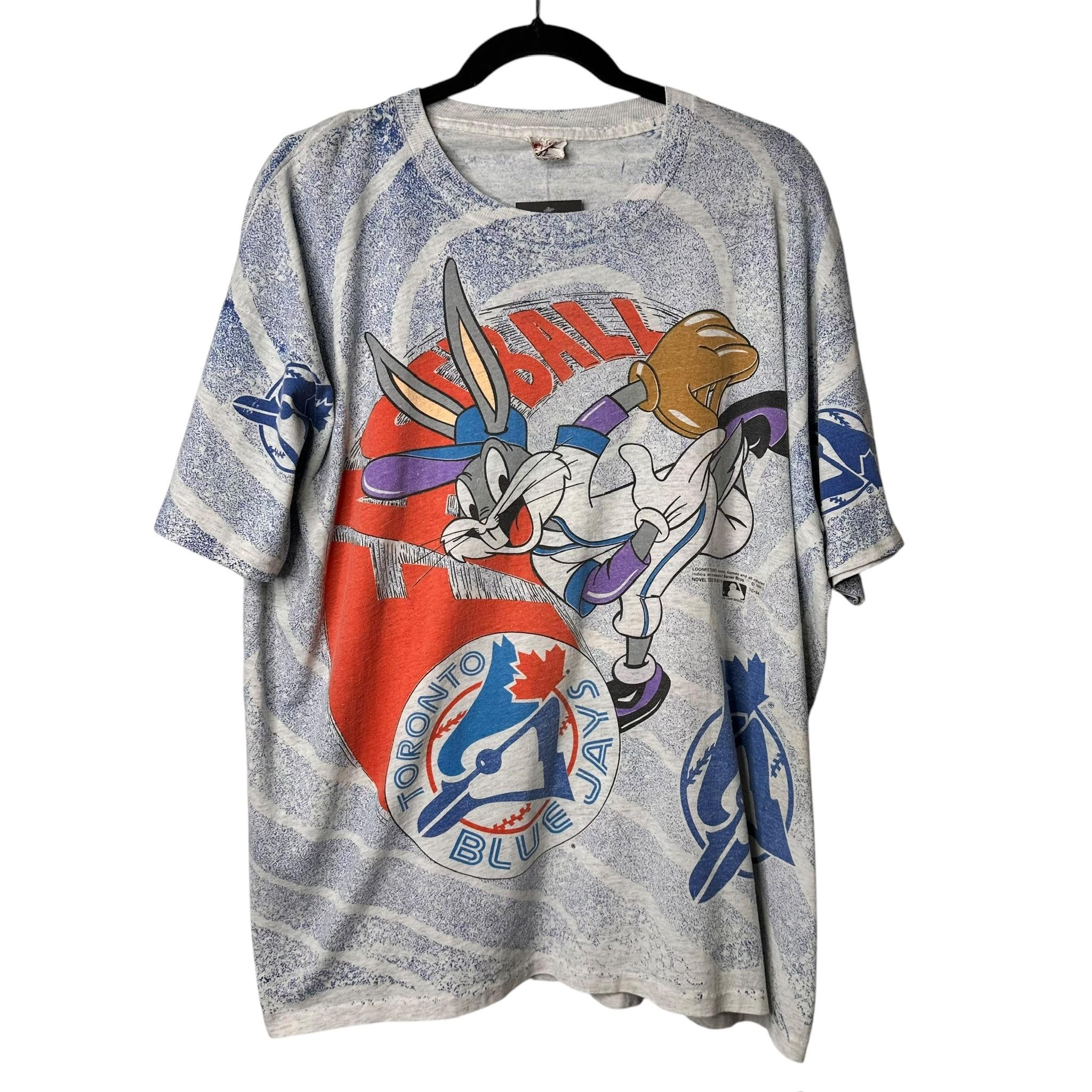 90s Looney Tunes Toronto Blue Jays T-shirt Sz XL (A4445