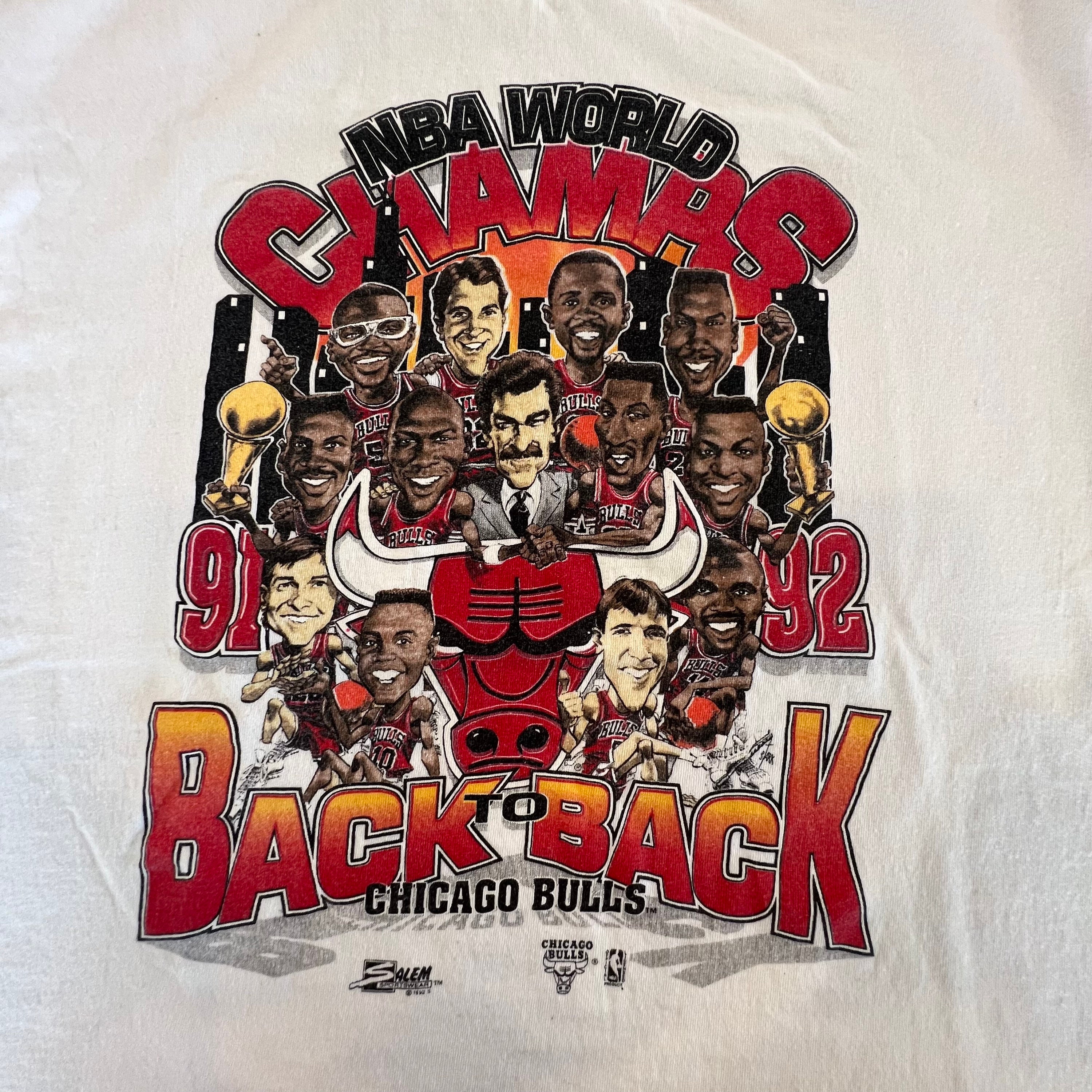 シカゴブルズ Tribune Ringmasters Tシャツ XXL Vintage 1996 Chicago Bulls Ringmasters Tribune T Shirt