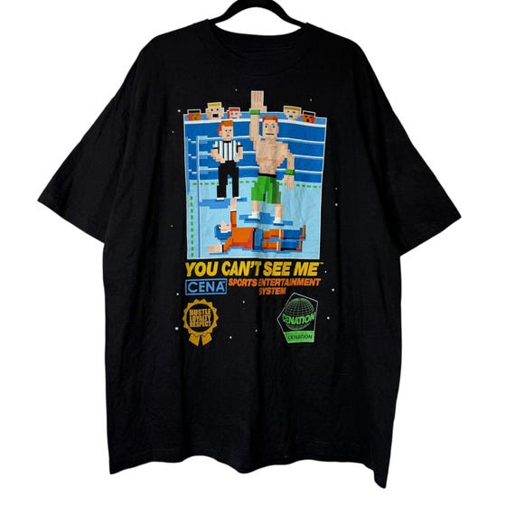 2000s John Cena Can't See Me T-shirt Sz 2XL (B1672) - Etsy