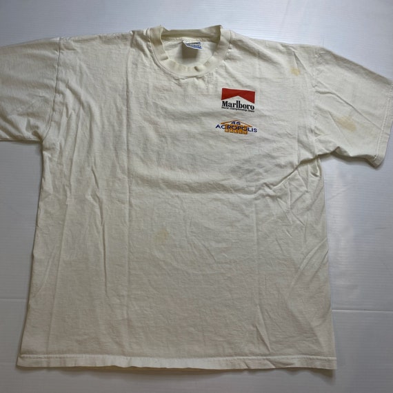 90’s Marlboro Racing T-shirt Sz XL (A3871) - image 1