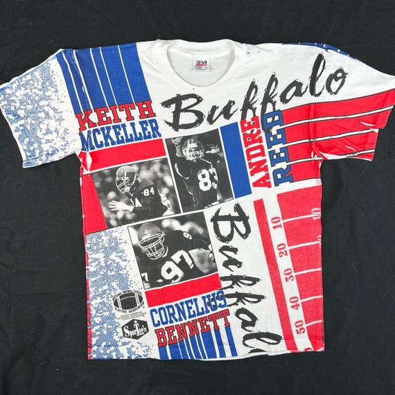90s Buffalo Bills T-shirt Sz L (X759) - Etsy
