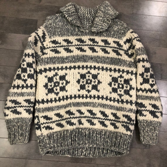 Vintage Siwash Sweater Mens Small WC038 - Etsy Canada
