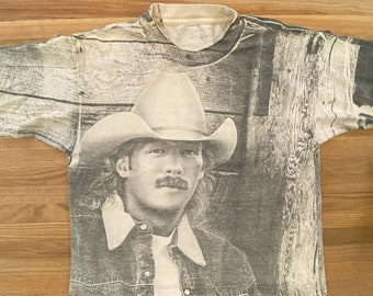 90’s Alan Jackson T-Shirt Sz L (A425)