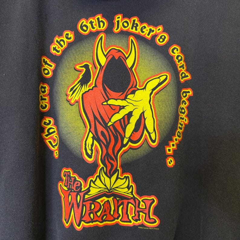 Insane Clown Posse the Wraith Vintage Pullover Hoodie ICP Sweater Size ...