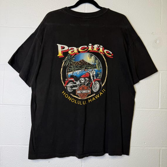 1993 Harley Davidson Honolulu T-shirt Sz XL (B613) - Etsy