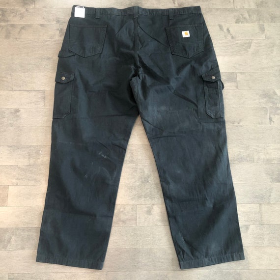 Carhartt Black Work Pants Size 48 X 32 