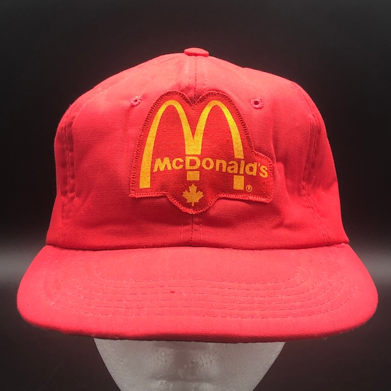 80s McDonald’s Patch Trucker Snapback Hat - image 1