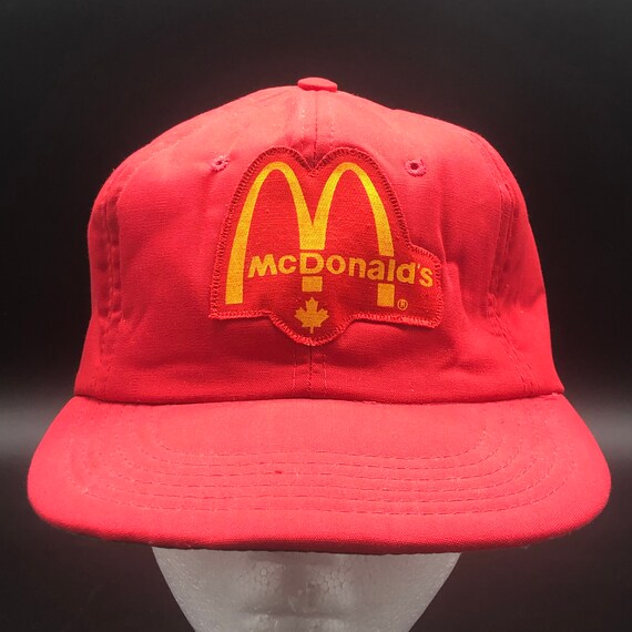 80s McDonald’s Patch Trucker Snapback Hat - image 1