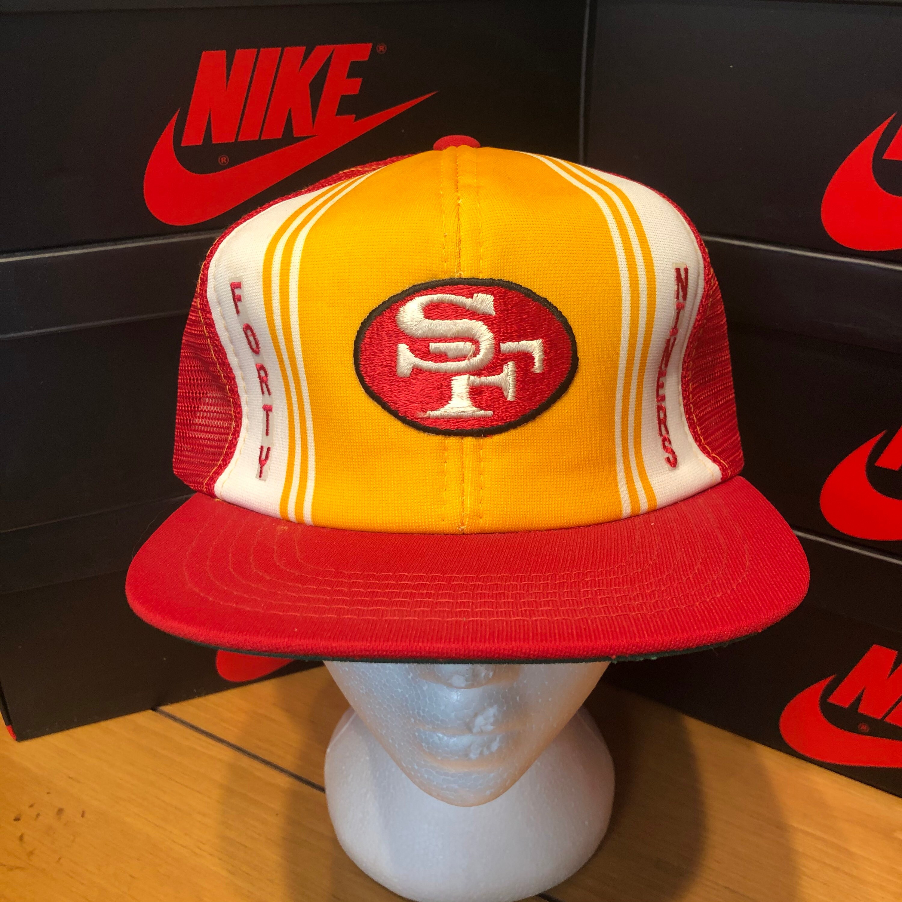 80s San Francisco 49ers Snapback Mesh 