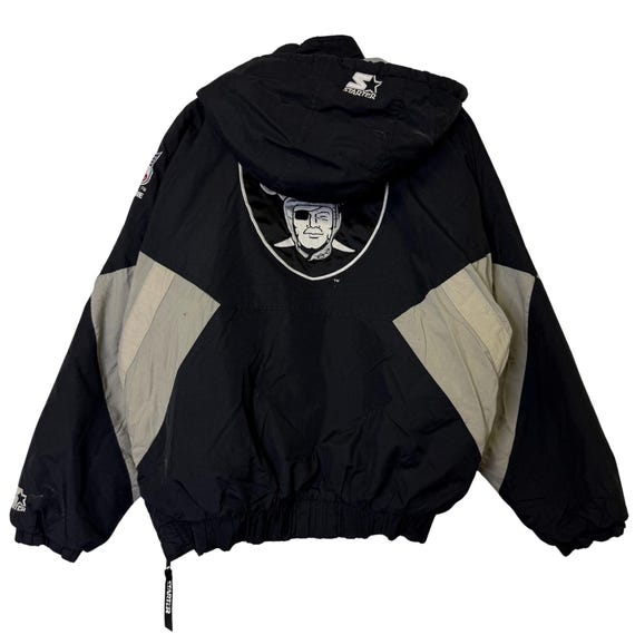 90's Oakland Raiders NFL Starter Jacket Sz M (B2491) - Etsy