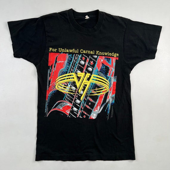 1991 Van Halen Tour Shirt L - image 1