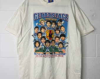 1996 U-22 Japan National Team JFA T-shirt (B2765)