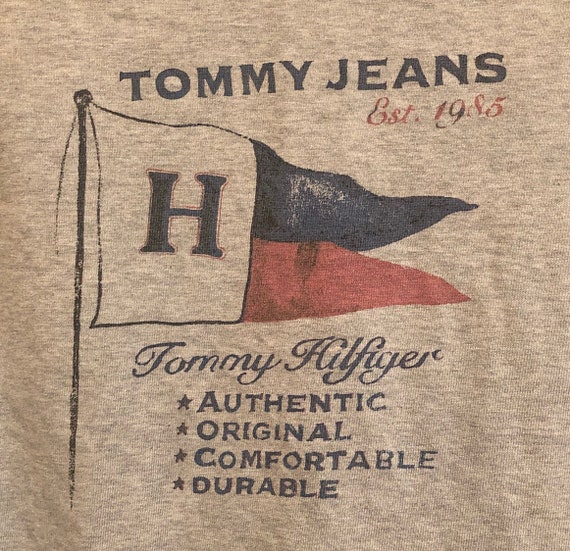 Vintage Tommy Hilfiger Denim Button Up Shirt Men’s