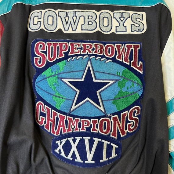 90's Jeff Hamilton Dallas Cowboys Super Bowl Championship Jacket