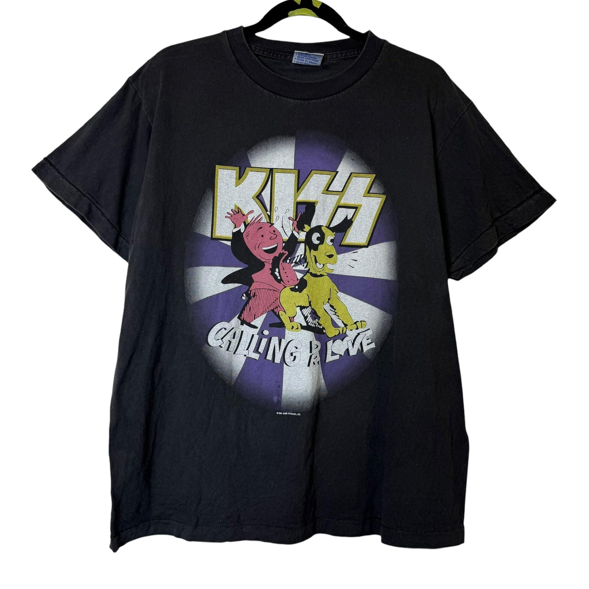 1994 KISS Calling Dr Love T-shirt Sz L (B1723) - Etsy