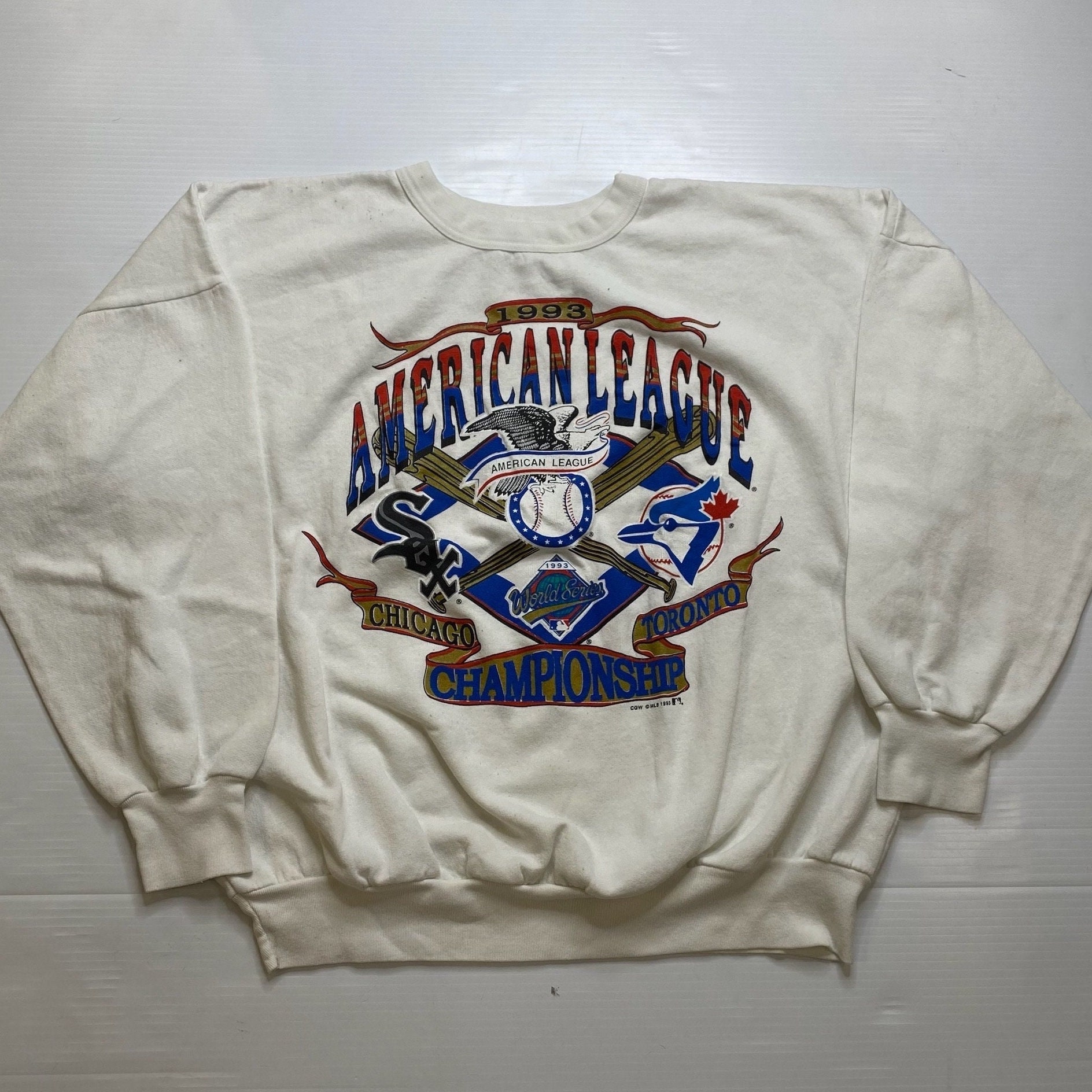 Blue Jays Sweatshirt 1993 - Etsy Canada