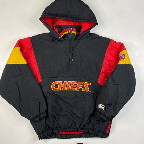 chiefs pullover starter jacket